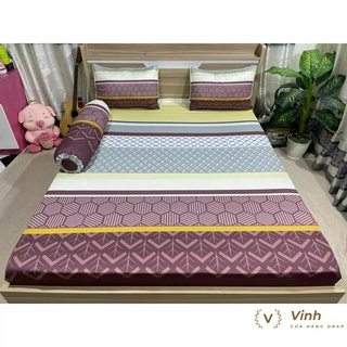 Bộ Drap Giường Thun Lạnh Ý 5D