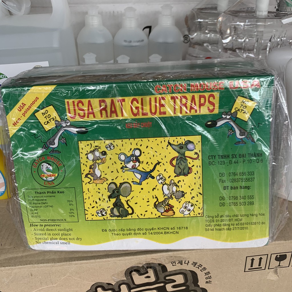 Keo dán chuột USA Rat Glue Traps giá sỉ