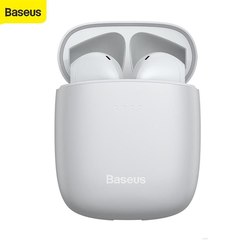 Tai nghe bluetooth không dây Baseus Encok True Wireless Earphones W04 TWS, Wireless charger, Earbuds Mini