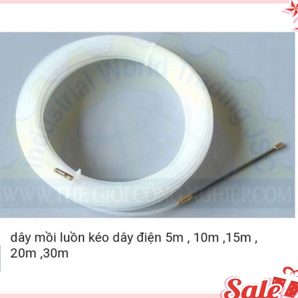 Dây mồi luồn kéo dây điện 5m 10m 15m 20m 25m 30m TẶNG 1 băng keo điện