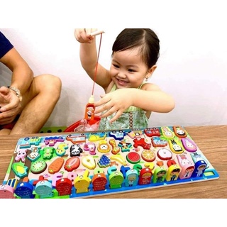 BỘ CÂU CÁ GỖ