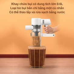 Máy Hút Bụi Cầm Tay Không Dây Dreame T10 - Lực Hút 20000 Pa - Bản Quốc Tế - BH 12 Tháng