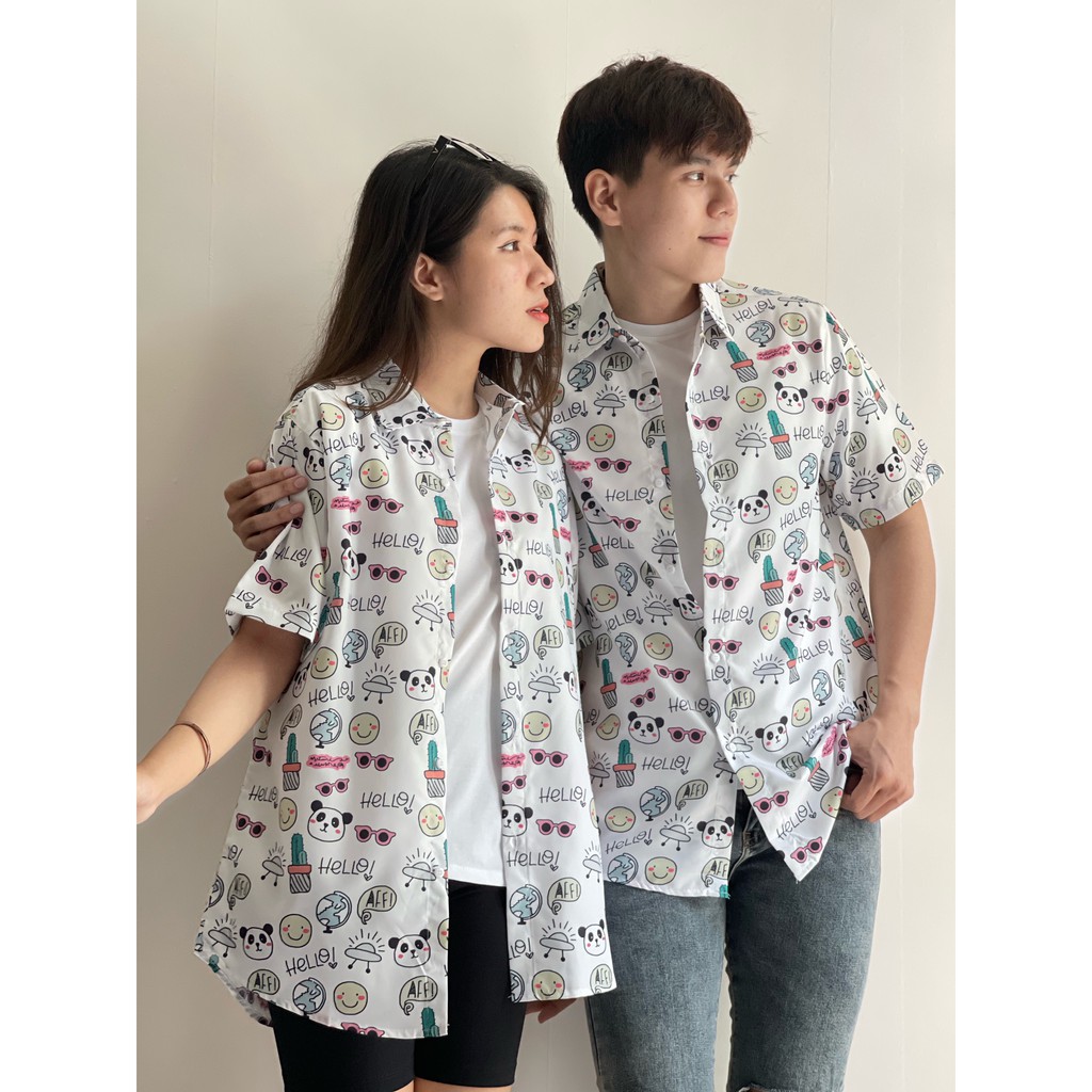 ÁO SƠ MI NAM FORM RỘNG HOẠ TIẾT ĐẶC SẮC , PHONG CÁCH 2021