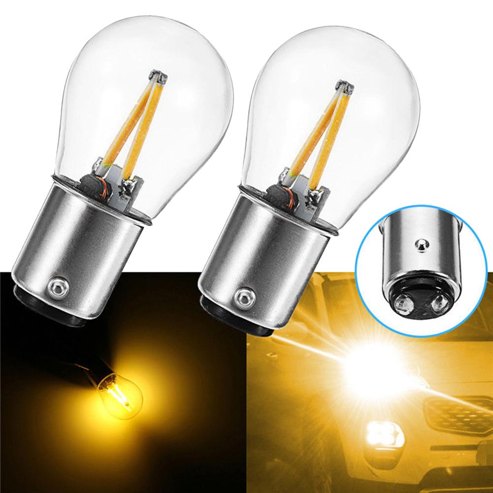 1 cái 1157 12V BA15D COB LED Ô tô ngược dự phòng Đuôi đèn Phanh Bóng đèn