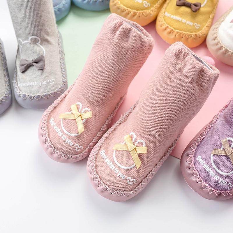 Vớ giày chống trượt dành cho bé tập đi tập bò 0-14 tháng