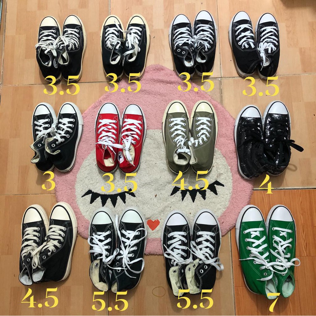 Giày Converse 2hand (Siêu KM T7)