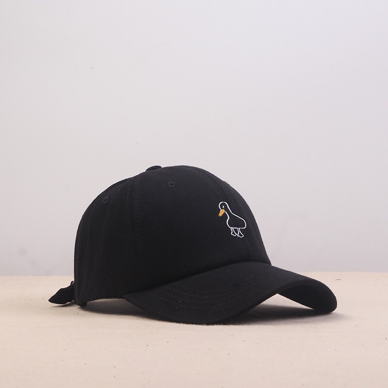 Mũ lưỡi trai thêu hình vịt dễ thương,Nón kết nhiều màu phong cách Ulzzang form unisex nam nữ
