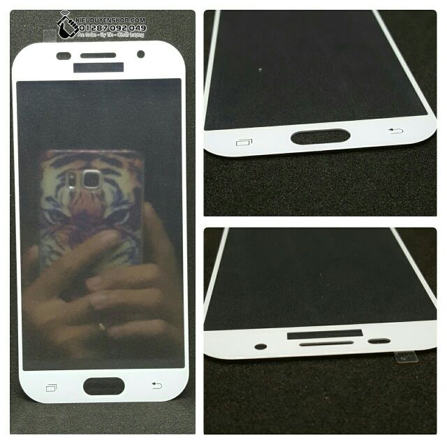 Dán cường lực màu Samsung Galaxy A5 2017,A7 2017 full màn hình