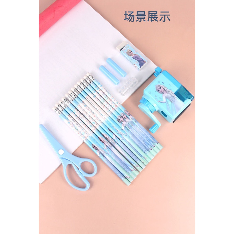 Bộ Hộp Quà Tặng Văn Phòng Phẩm Disney Đáng Yêu Cho Bé