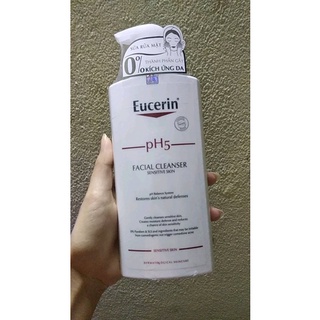 ✅(Chính Hãng) Sữa rửa mặt cho da nhạy cảm Eucerin PH5 400ml