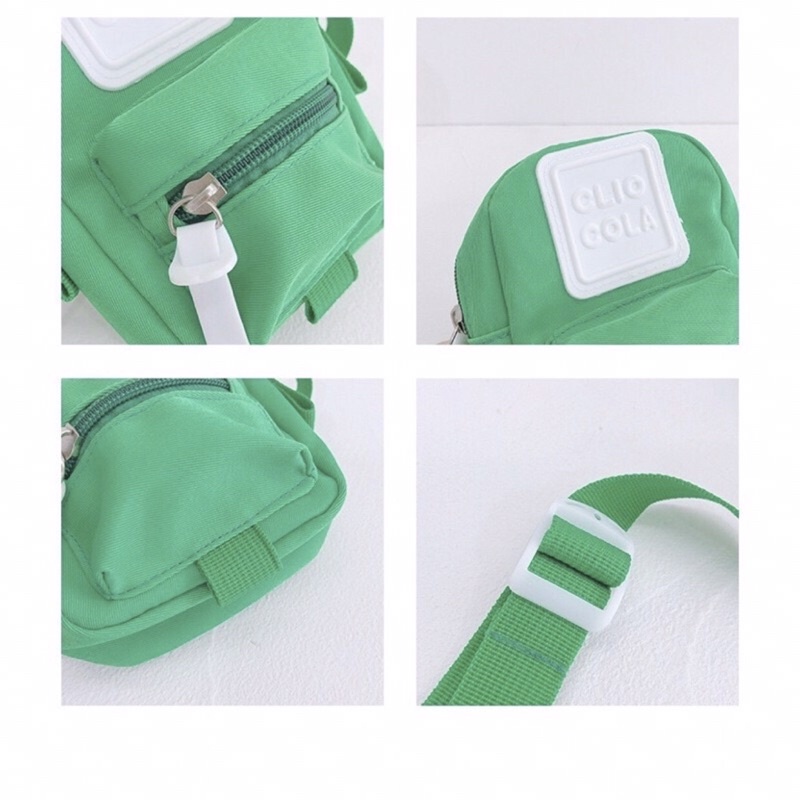 Tiemmomo_ Túi xách đeo chéo cho bé trai bé gái hot trend