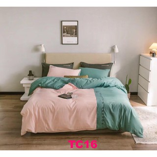 Bộ chăn ga gối cotton Tici TC16 set 4 món siêu đẹp hàng cao cấp