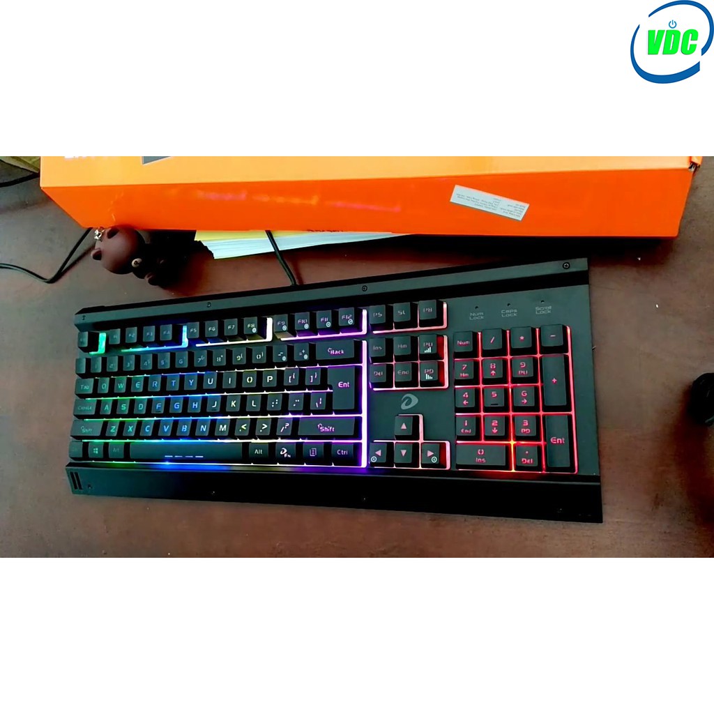 Bàn phím có dây gaming DAREU LK 145 - Led, Chống nước - BẢO HÀNH 24 THÁNG TOÀN QUỐC