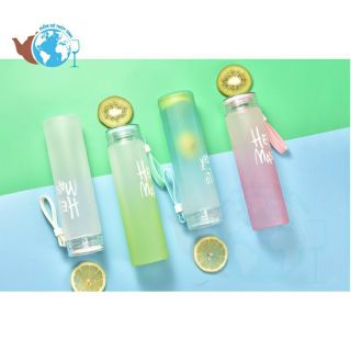 Bình nước thủy tinh Hello Master 480ml