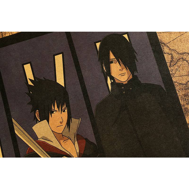 Poster Phim Anime Naruto "Sasuke 's Way" 50.5x35cm