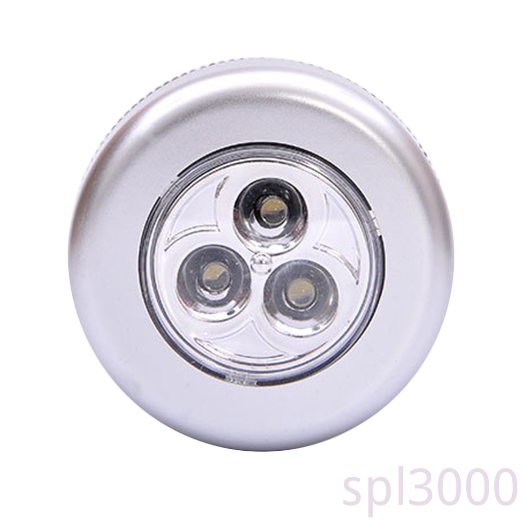 Đèn led 3 bóng không dây cảm ứng chạm sử dụng pin
