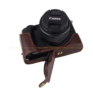 Bao da PU cho đế máy ảnh Canon Eos M50