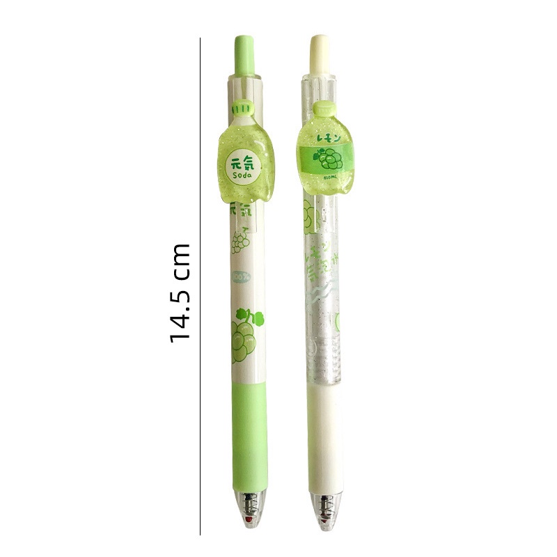Bút Mực Đen Ngòi 0.5mm Có Thể Thu Gọn Tiện Dụng Cho Học Sinh