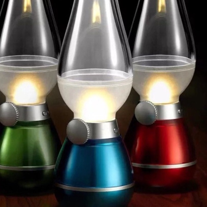 Đèn Dầu cảm ứng Điện Tử LED Thổi Tắt khí bật.[Miễn Phí Vận Chuyển khi đơn đạt 50k]