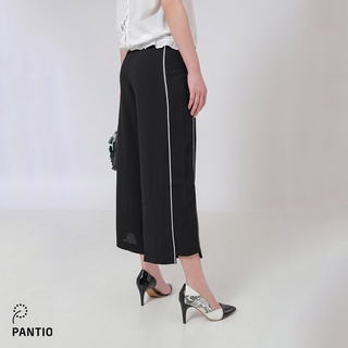 Quần lửng chất liệu lụa sọc dáng suông BQL3316 - PANTIO