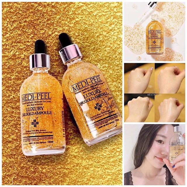 TINH CHẤT VÀNG MEDI PEEL LUXURY 24K GOLD AMPOULE