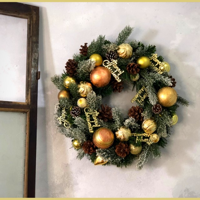 (Ảnh Shop chụp) Vòng Nguyệt Quế Noel Trang Trí Giáng Sinh, Decor Phòng Khách, Shop, Studio của Mê Thảo Flower