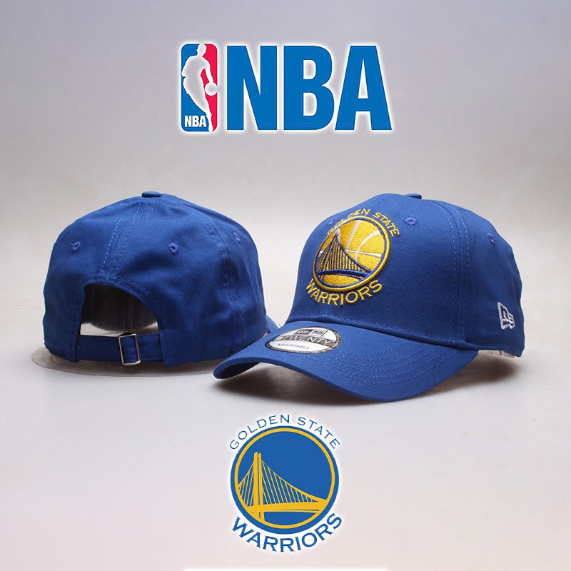 Nba Mũ Lưỡi Trai Thể Thao Thêu Chữ State Warriors Cá Tính