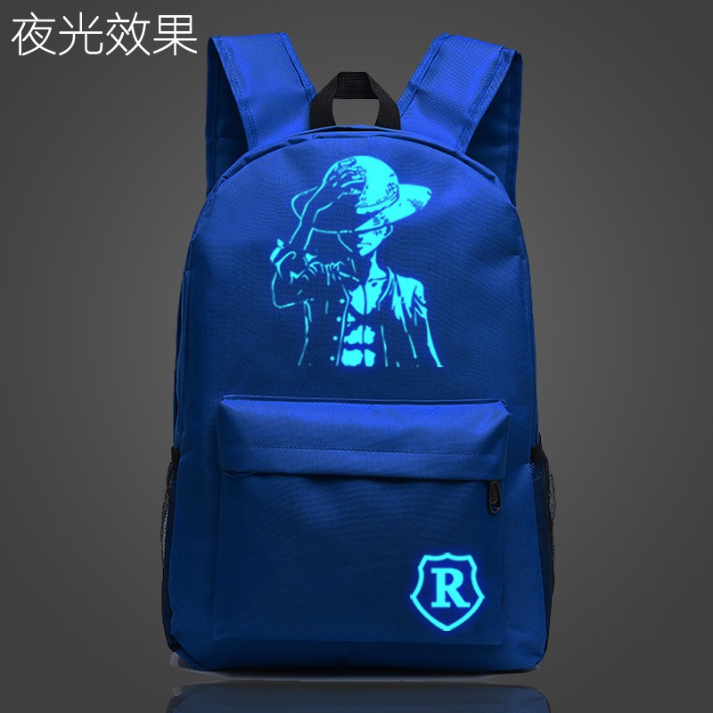 Ba Lô Đi Học In Hình Nhân Vật Phim One Piece