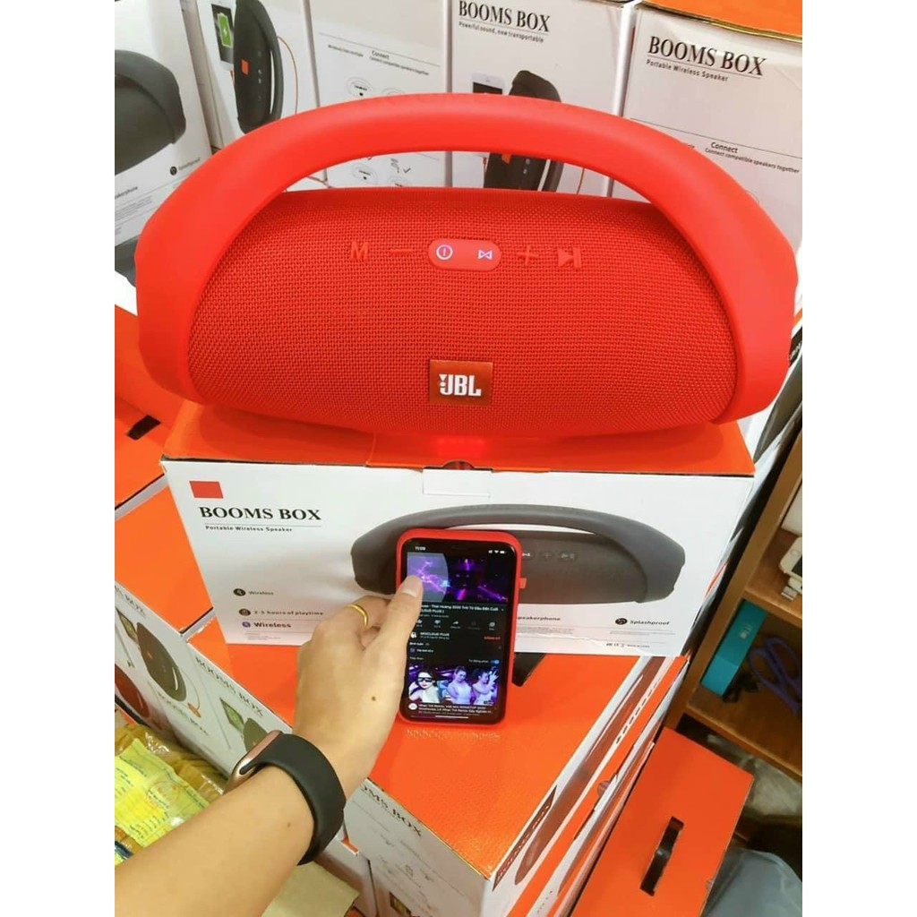 loa bluetooth JBL boomboox cắm được USB và thẻ nhớ( có tay xách)