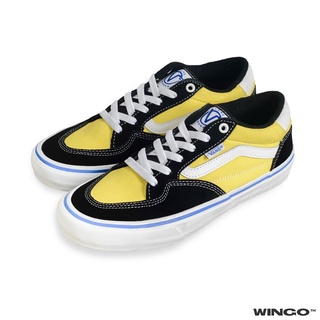 Giày chính hãng sale Vans Rowan Skateboarding Yellow Black