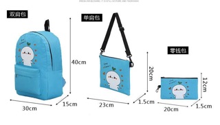 Set Balo Mầm Cây Kute