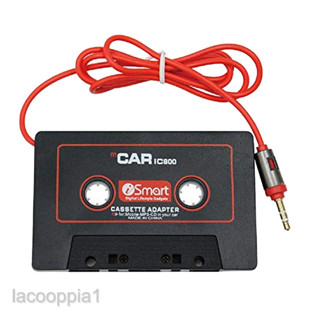 Bộ chuyển đổi băng cát xét cho iPhone Samsung Android màu đen