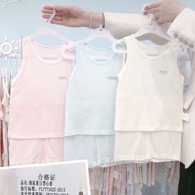 Bộ quần áo sơ sinh bé gái, bé trai mùa hè đến 14kg - STOM bebefamilyshop