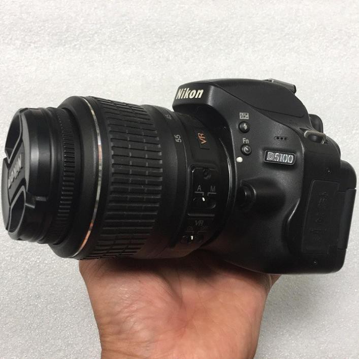 Nikon D5100 - Máy Ảnh DSLR 16.2MP, Màn Hình Xoay Lật 3.0 inch, ISO 100-6400