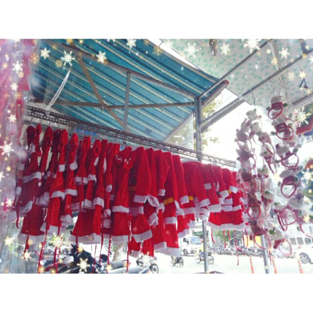 Áo đầm Noel cho bé gái