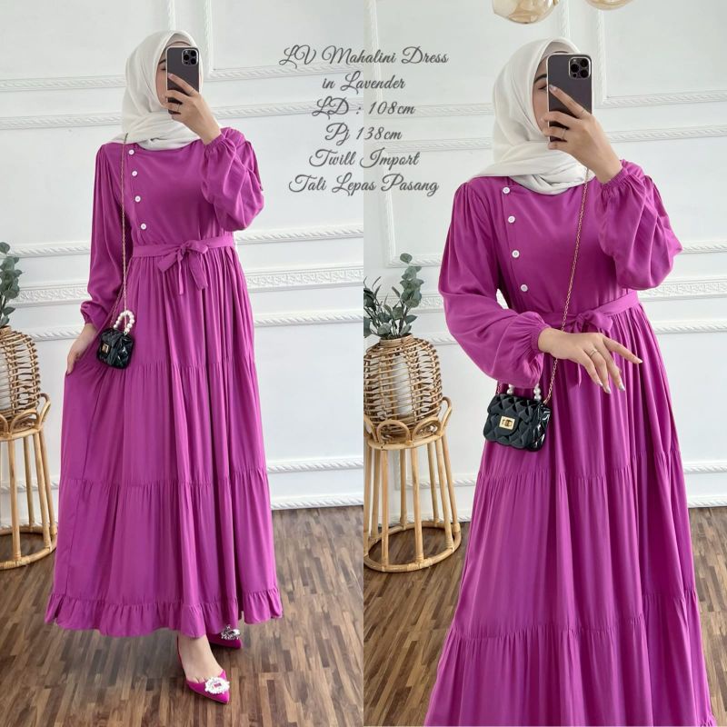 Đầm Lv Mahalini 108Cm // PJ Dress 138Cm / Xuất Khẩu Chéo Nhập Khẩu