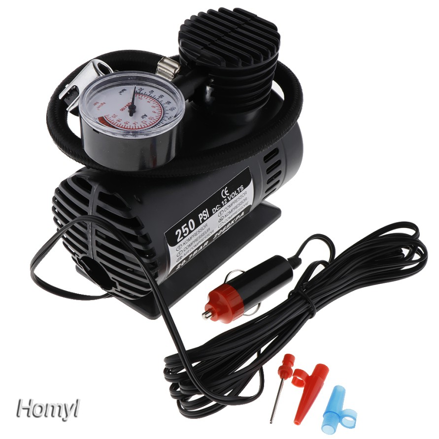 Máy bơm hơi mini 300 Psi 12V chất lượng cao cho xe hơi