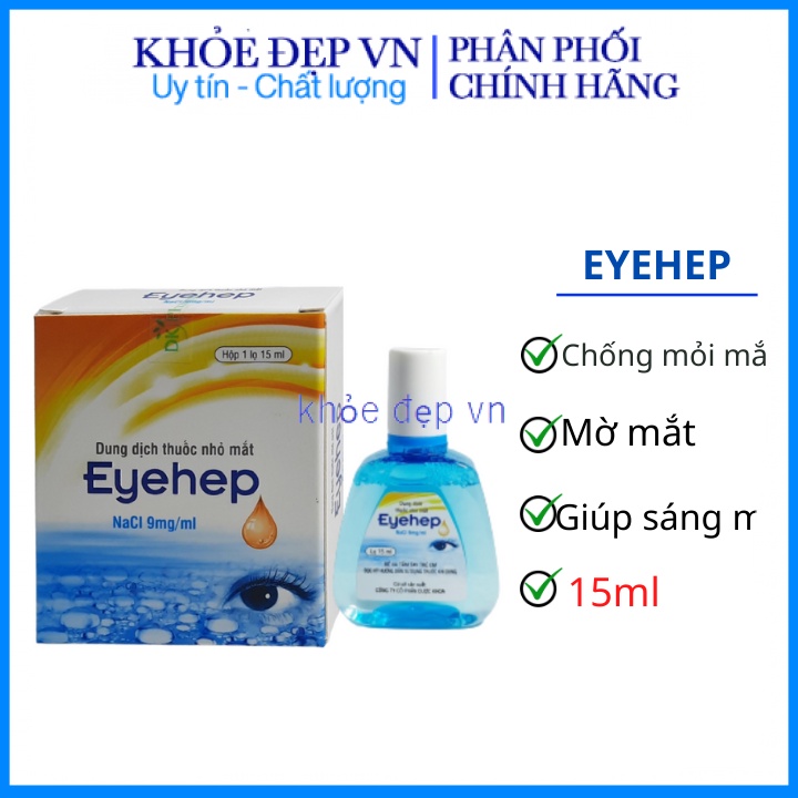 Vitamin nhỏ mắt Eyetamin chống mỏi mắt , mờ mắt giúp mắt sáng khỏe lọ 10ml