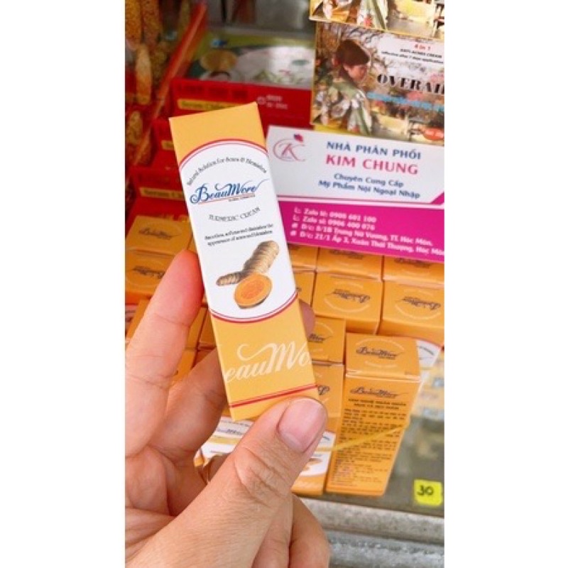 Kem Nghệ Beaumore dành cho da mụn, dưỡng da (10g)