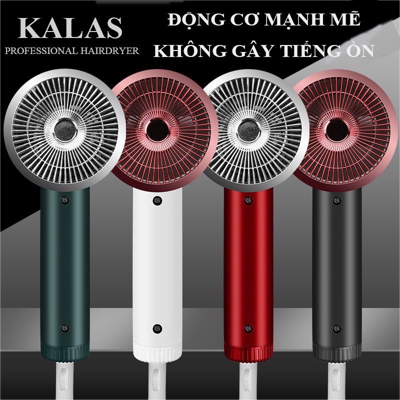 Máy sấy tóc Kalas tạo kiểu công suất lớn nóng lạnh 2 chiều đa chức năng tạo mùi thơm NC
