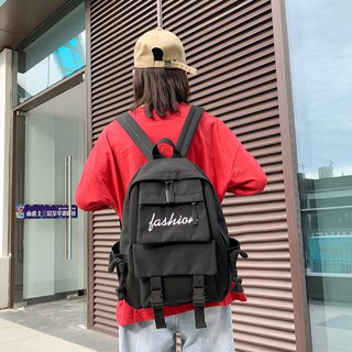 BALO ULZZANG BASIC ( chống nước ) ( 2 khoá nhựa đen song song) 2020