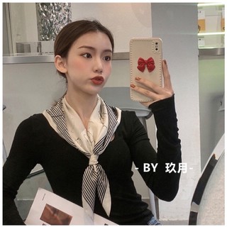 Khăn lụa vuông choàng cổ đa năng size 70x70cm