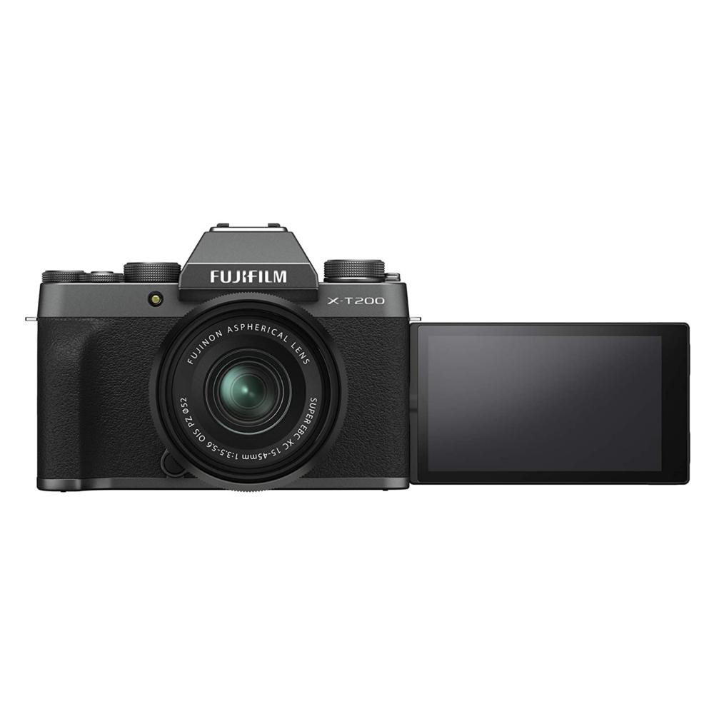 Fujifilm X-T200 Mirrorless Digital Camera with 15-45mm Lens