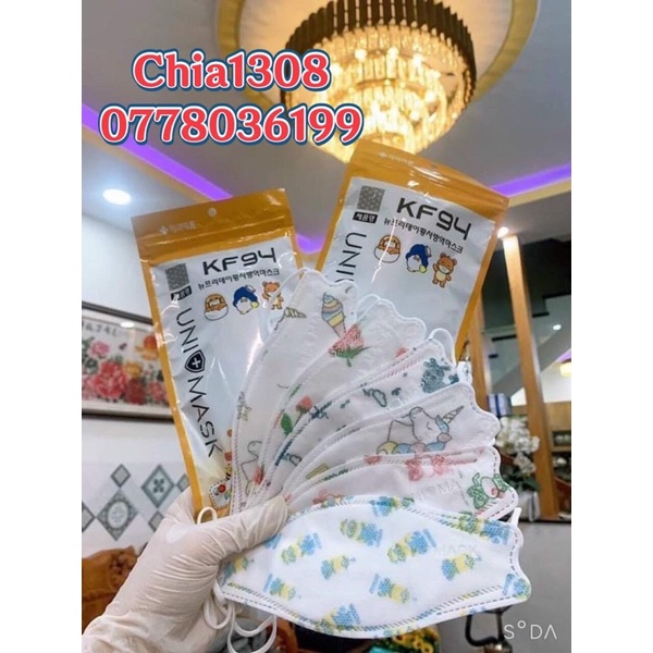 KHẨU TRANG CHO BÉ XỊN XÒ XINH XẮN( sỉ ib)