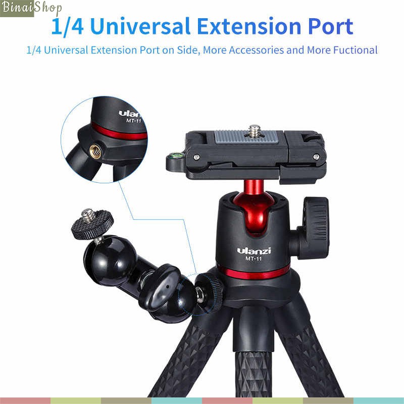 Chân đế tripod bạch tuộc Ulanzi MT-11