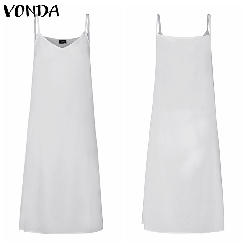 Đầm Vonda Hai Dây Dáng Dài Màu Trơn Nữ Tính | BigBuy360 - bigbuy360.vn