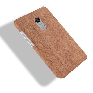 Ốp điện thoại họa tiết gỗ cổ điển cho Xiaomi Redmi Note 4