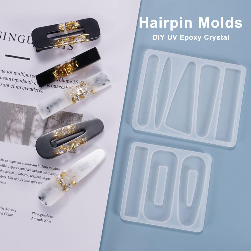 Khuôn Làm Kẹp Tóc Bằng Nhựa Resin DIY