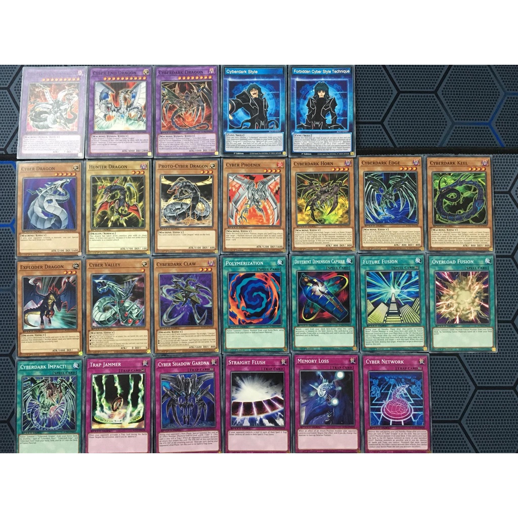 Bộ bài Speed Duel GX : Duel Academy - Cyber Dragon chính hãng konami SGX1