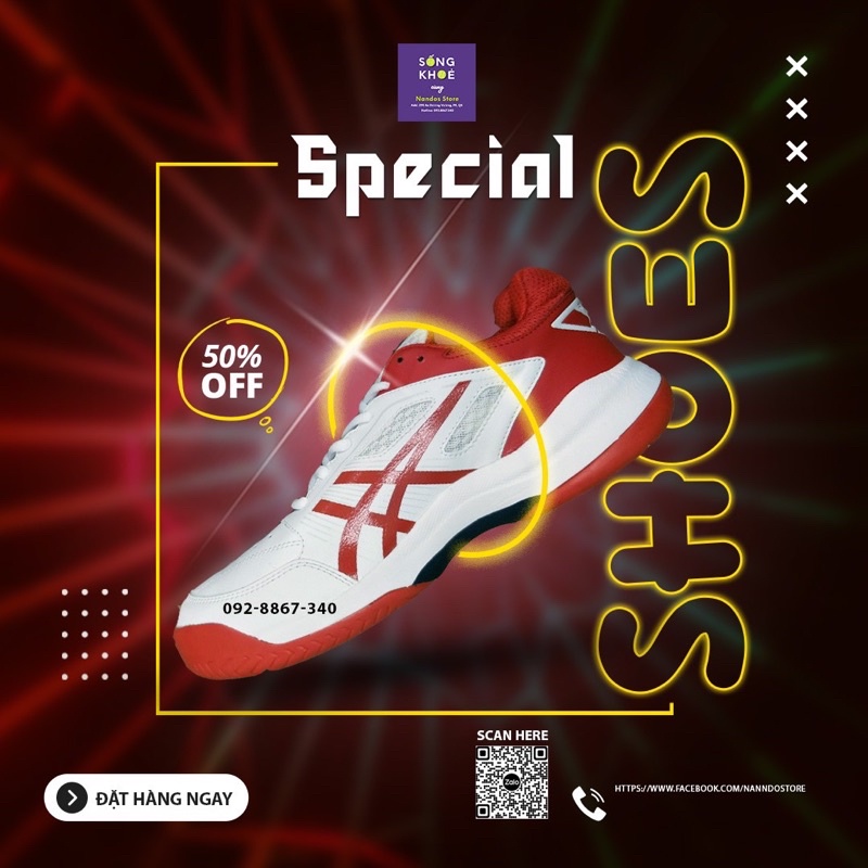 GIÀY TENNIS A.S.C.I.S XUẤT KHẨU